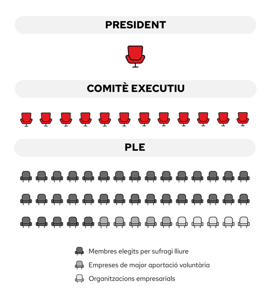 Organs de govern Cambra de Comerc de Terrassa